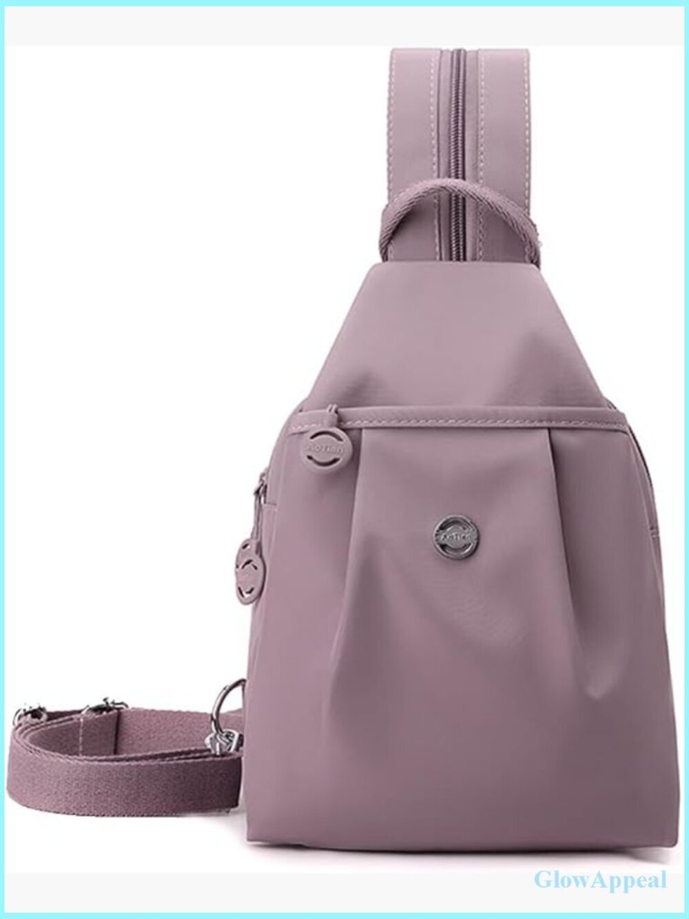 3-in-1 Convertible Anti-Theft Backpack Tote Crossbody Waterproof Oxford Daypack